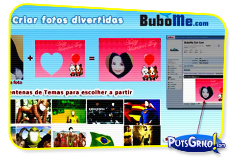 BuboMe: Montagens de Fotos de Famosos Grátis Online