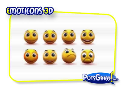 Download: Emoticons 3D Grátis para Baixar (MSN)
