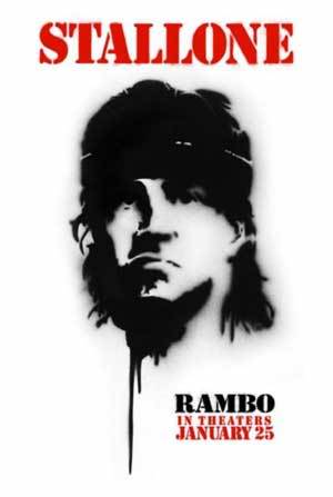 Filme Rambo 4 - IV - Poster Oficial