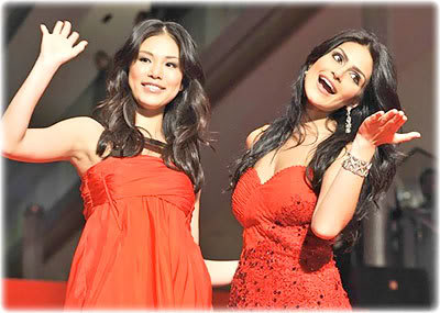 Miss Brasil: Natália Guimarães x Miss Universo: Riyo Mori