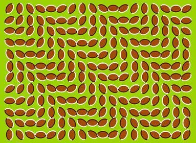 Ilusão de óptica Feijões