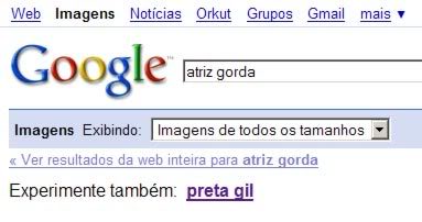 Atriz Gorda: Preta Gil e A imagem da Blogosfera