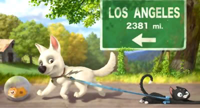 Bolt: O Cachorrinho da nova Animação da Disney / Pixar
