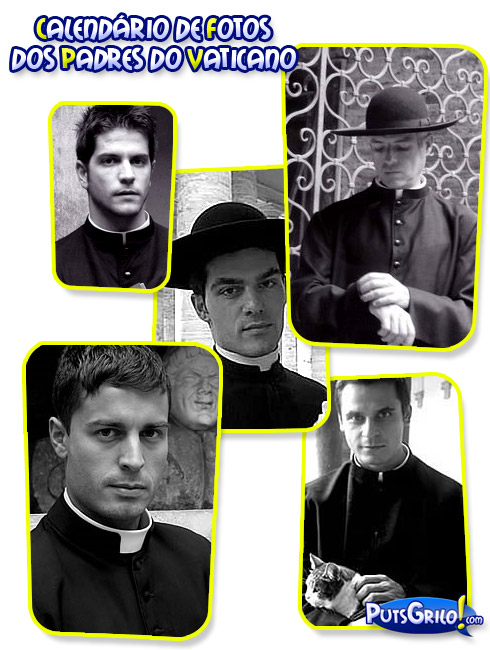 Fotos do Calendário dos Padres do Vaticano