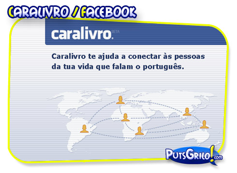 Você sabia? Facebook em Portugal é Caralivro!