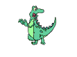 Dinossauro Correndo