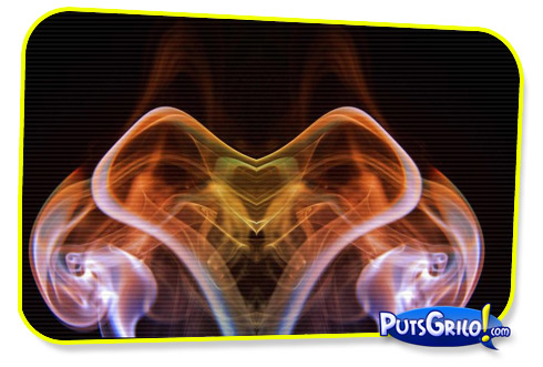 Artista faz Fotos Fantásticas com Fumaça de Incenso