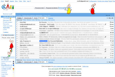 Temas no Gmail