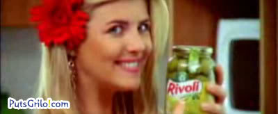 BBB - Siri: Iris Stefanelli em Comercial de Azeitona