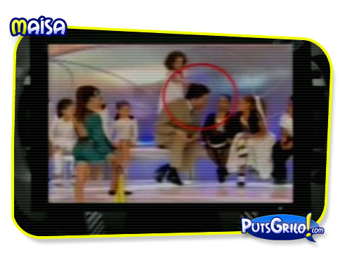 Maísa Puxa Peruca do Sílvio Santos