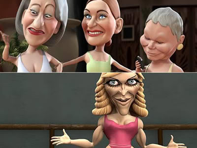 elen Mirren, Kate Winslet, Judi Dench e Madonna