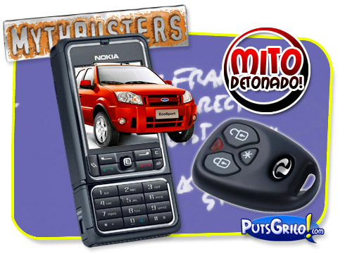 Mythbusters: Mito Detonado - Alarme de Carro Por Celular
