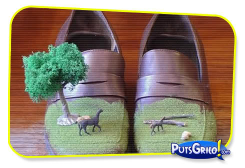 Moda: Fotos de Sapatos e Sandalhas Bizarros