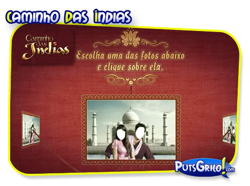 Novela Caminho das Índias: Vire um dos Personagens