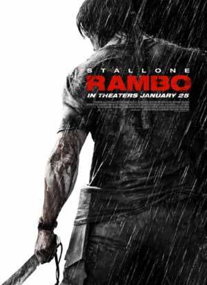 Filme Rambo 4 - IV - Poster Oficial