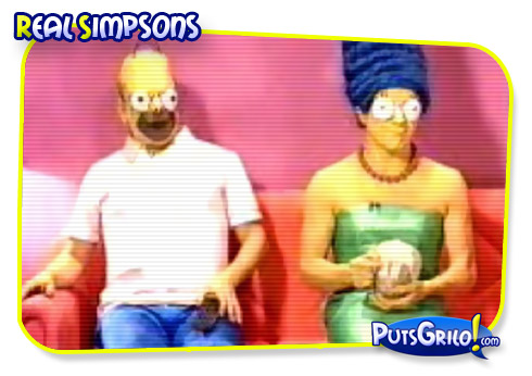 Vídeo Bizarro: Real Simpsons