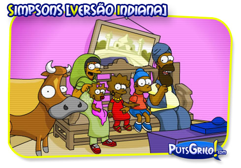 Vídeo: Os Simpsons em Versão Indiana