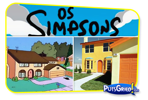 10 Casas Reais Inspiradas em Desenhos Animados