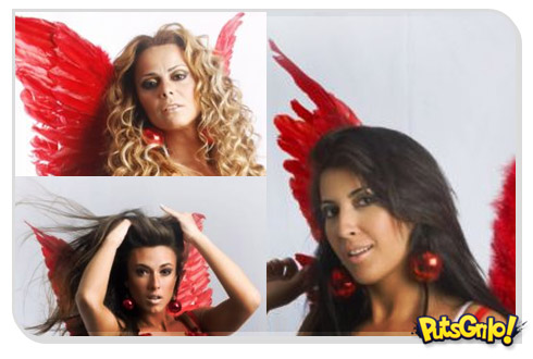 Fotos da Panicat Nicole Bahls, Viviane Araújo e Priscila Pires no Natal