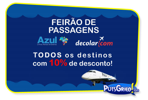 Promoção de passagens aéreas baratas na Decolar.com