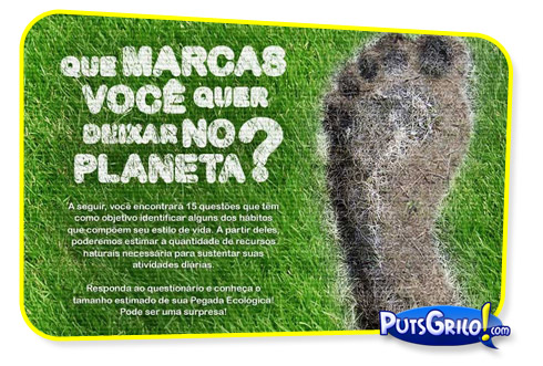 WWF Brasil: Calcule Sua Pegada Ecológica