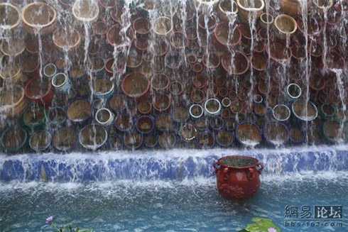 china, porcelana, toillet waterfall, banheiro, fotos