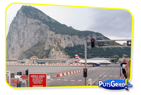 avião, boeing, gibraltar, aeroporto, fotos