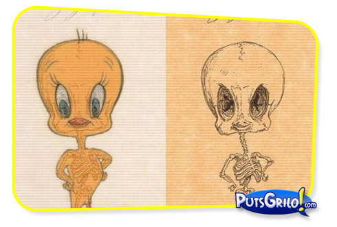 ilustrações, desenhos animados, piu piu, meninas superpoderosas, flintstones