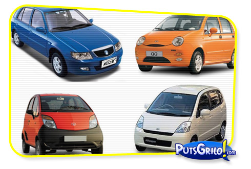carros, fotos, carro, tata nano, uno mille
