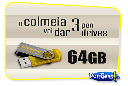 Promoção Pendrive 64Gb no Colméia