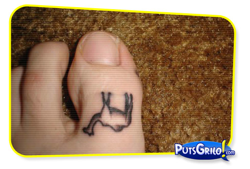 Fotos: Tatuagens Bizarras nos Pés