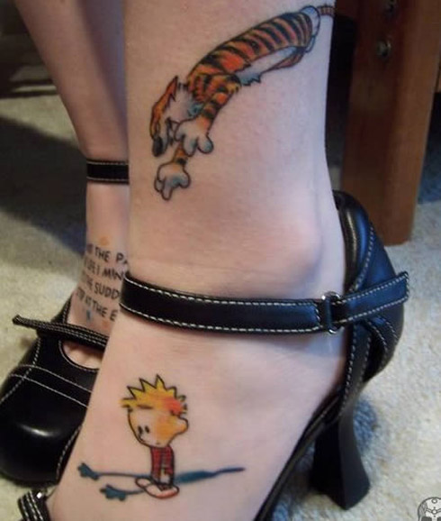 tatuagem, piercing, pés, mario, george bush