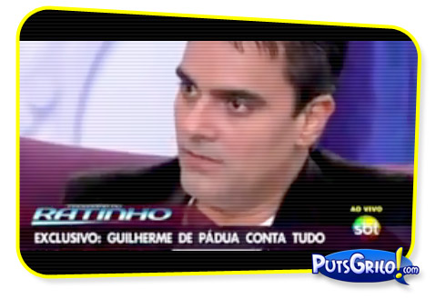 Programa do Ratinho Entrevista Guilherme de Pádua