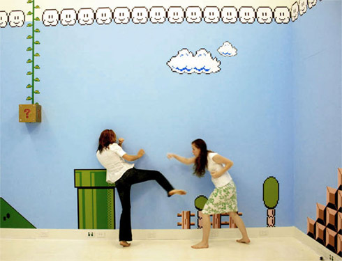 design, decoração, nintendo, nintendo wii, mario