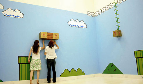 design, decoração, nintendo, nintendo wii, mario