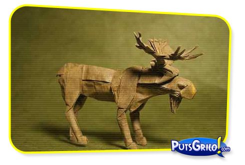 Fotos: Animais de Origami
