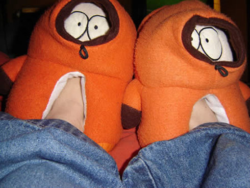 pantufas, fotos, criatividade, simpsons, south park