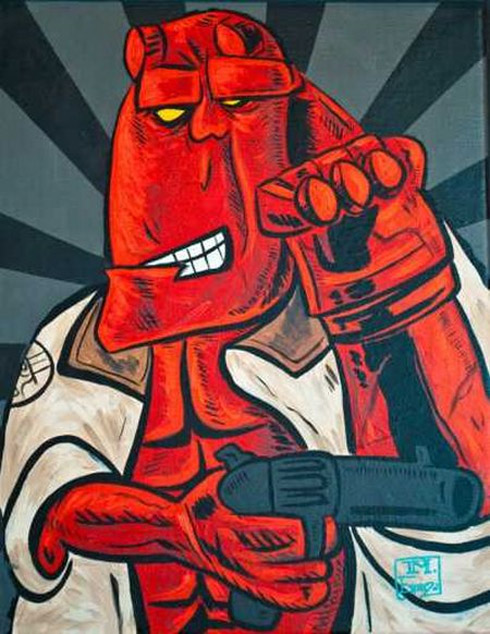 ilustrações, picasso, histórias em quadrinhos, batman, hulk