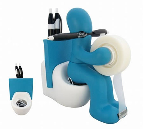 porta-canetas, fotos, trabalho, ambiente, escritório