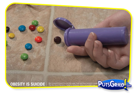 Propagandas Criativas contra a Obesidade