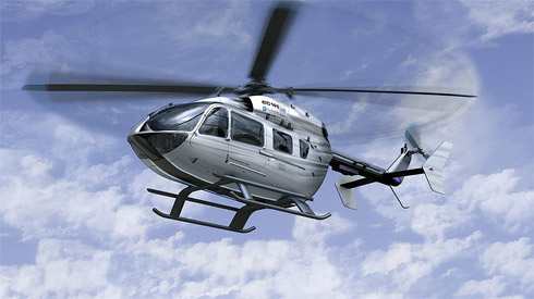 Fotos: Helicóptero da Mercedes-Benz