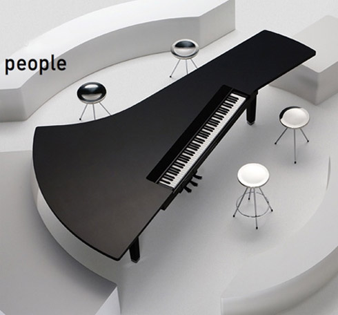 Fotos: Pianos com Design Curioso Fotos: Pianos com Design Curioso