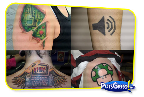 Fotos: Tattoos Para Geeks e Nerds
