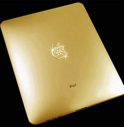Fotos: iPad com Ouro e Diamantes