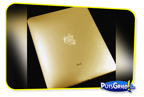 Fotos: iPad com Ouro e Diamantes