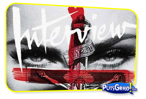 Fotos: Madonna Posa com Crucifixo