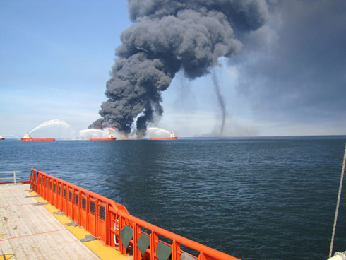 Fotos: Explosão da Plataforma no Golfo do México