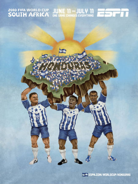 Copa do Mundo 2010: Posters das Seleções