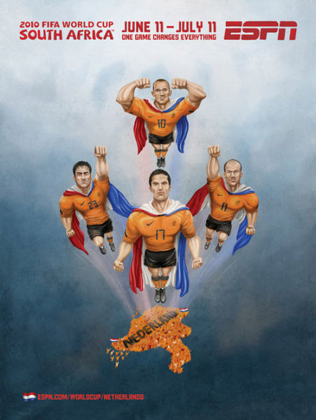 Copa do Mundo 2010: Posters das Seleções