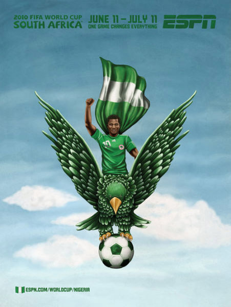 Copa do Mundo 2010: Posters das Seleções